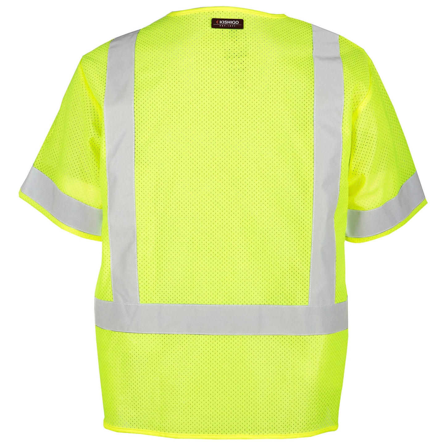 Yellow/Lime Safety Vests - Kishigo - Ultra-Cool Mesh