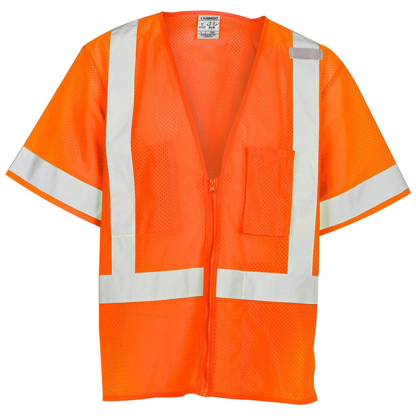 Yellow/Lime Safety Vests - Kishigo - Ultra-Cool Mesh