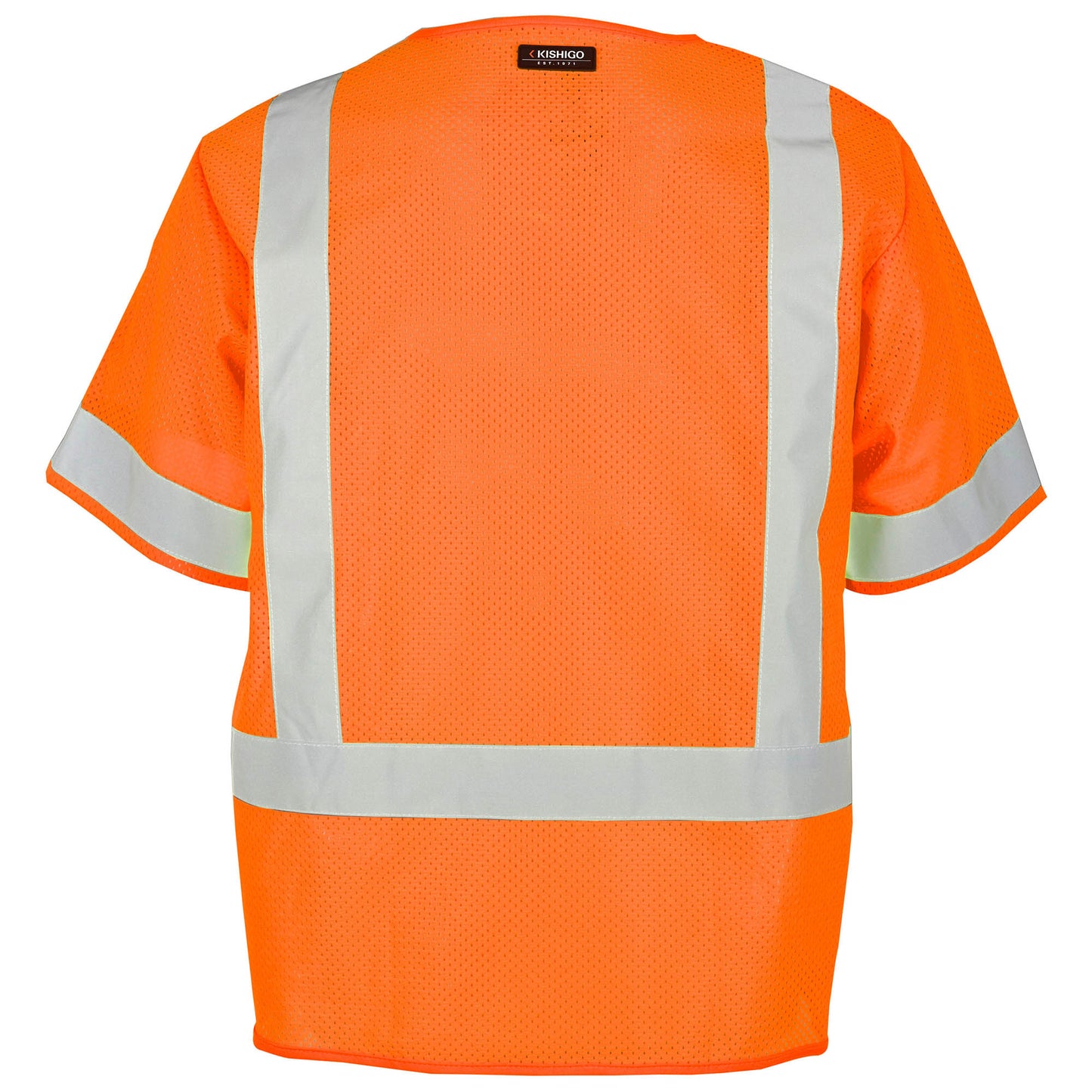 Yellow/Lime Safety Vests - Kishigo - Ultra-Cool Mesh