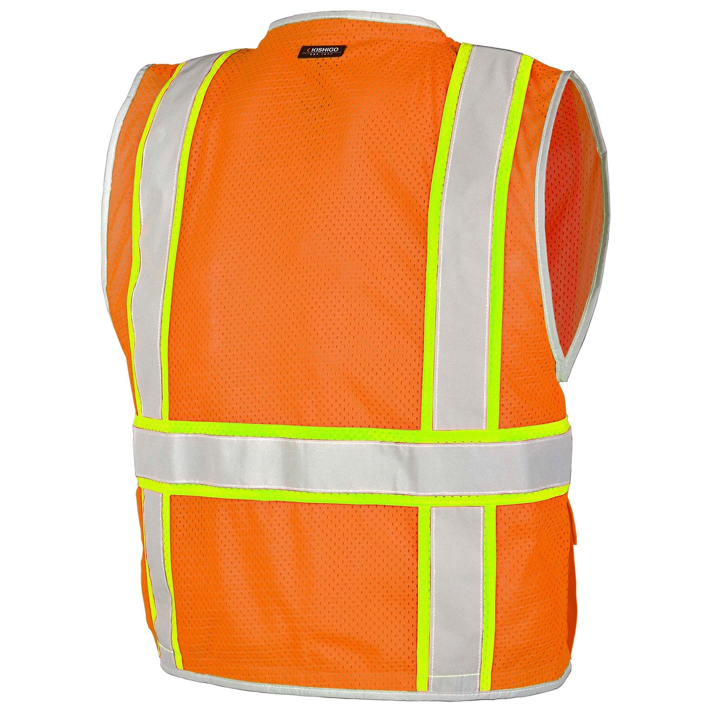 Yellow/Lime Safety Vests - Kishigo - Reflective Design