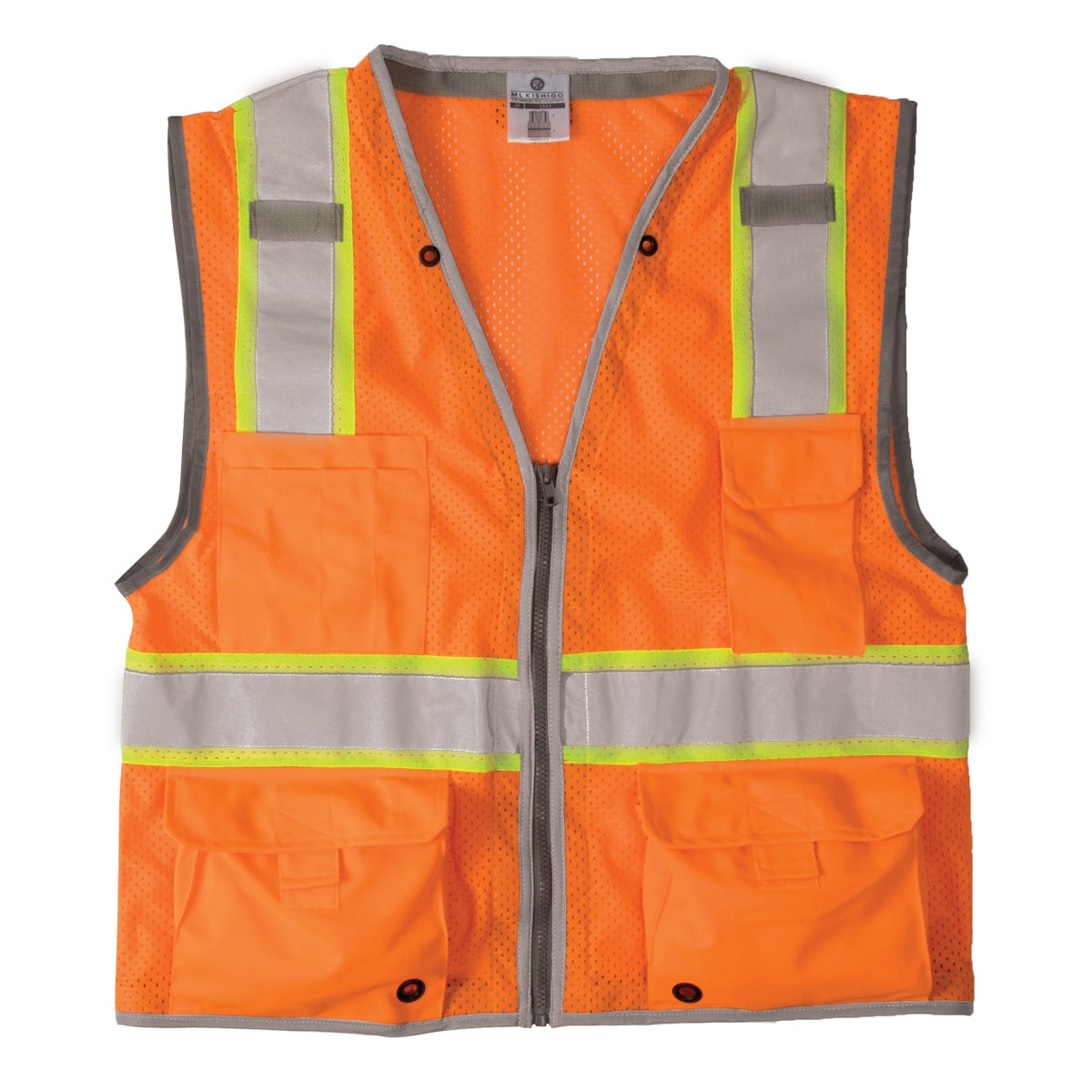 Yellow/Lime Safety Vests - Kishigo - Reflective Design