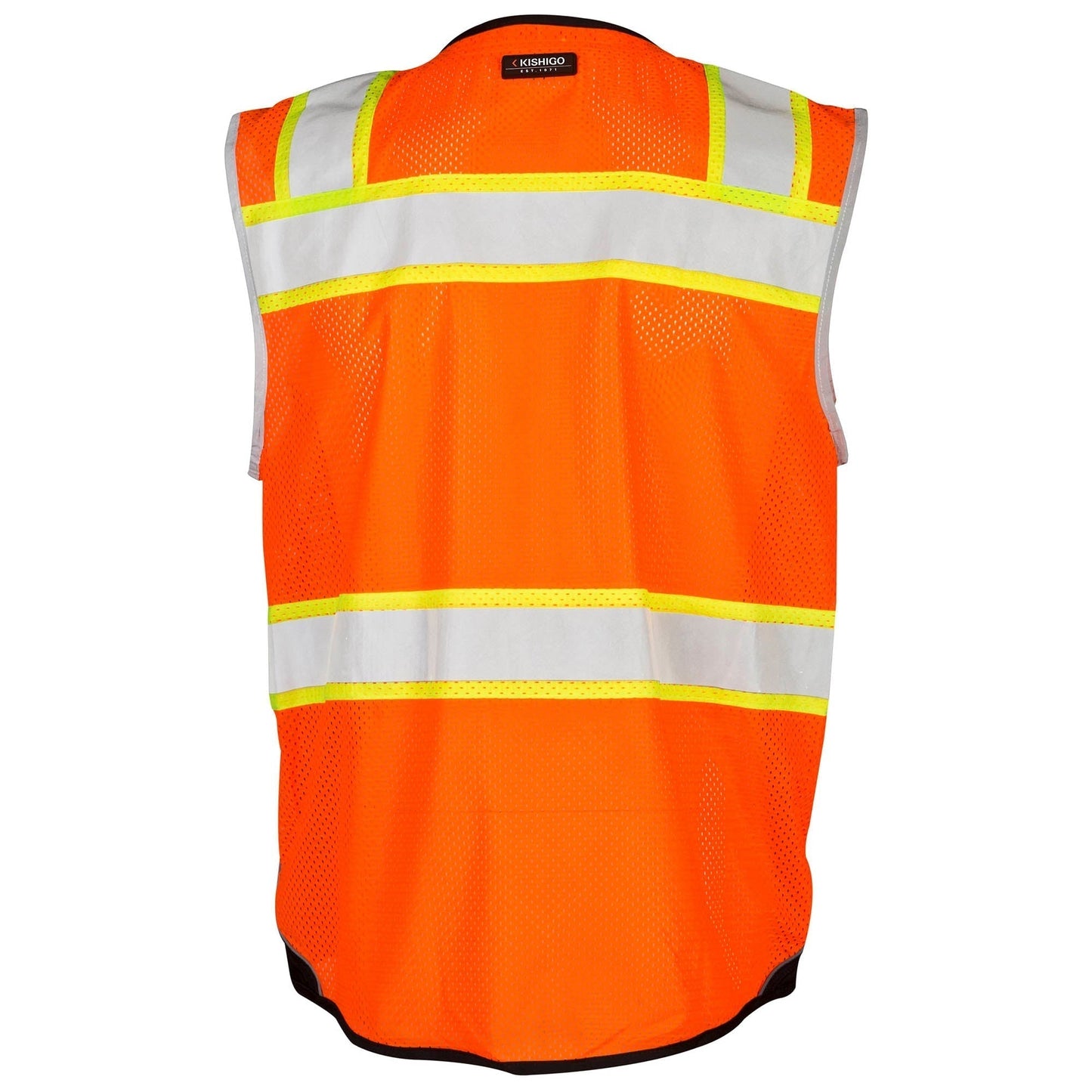 Yellow/Lime Safety Vest - Kishigo - Reflective Design