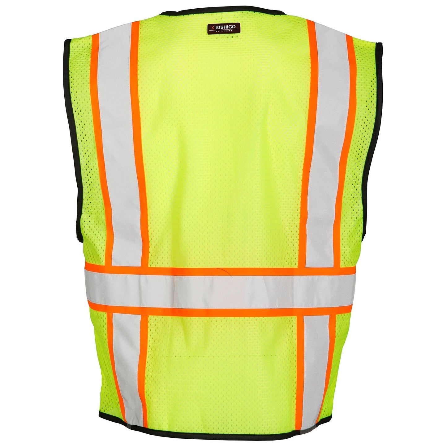 Yellow/Lime Safety Vests - Kishigo - Reflective Mesh