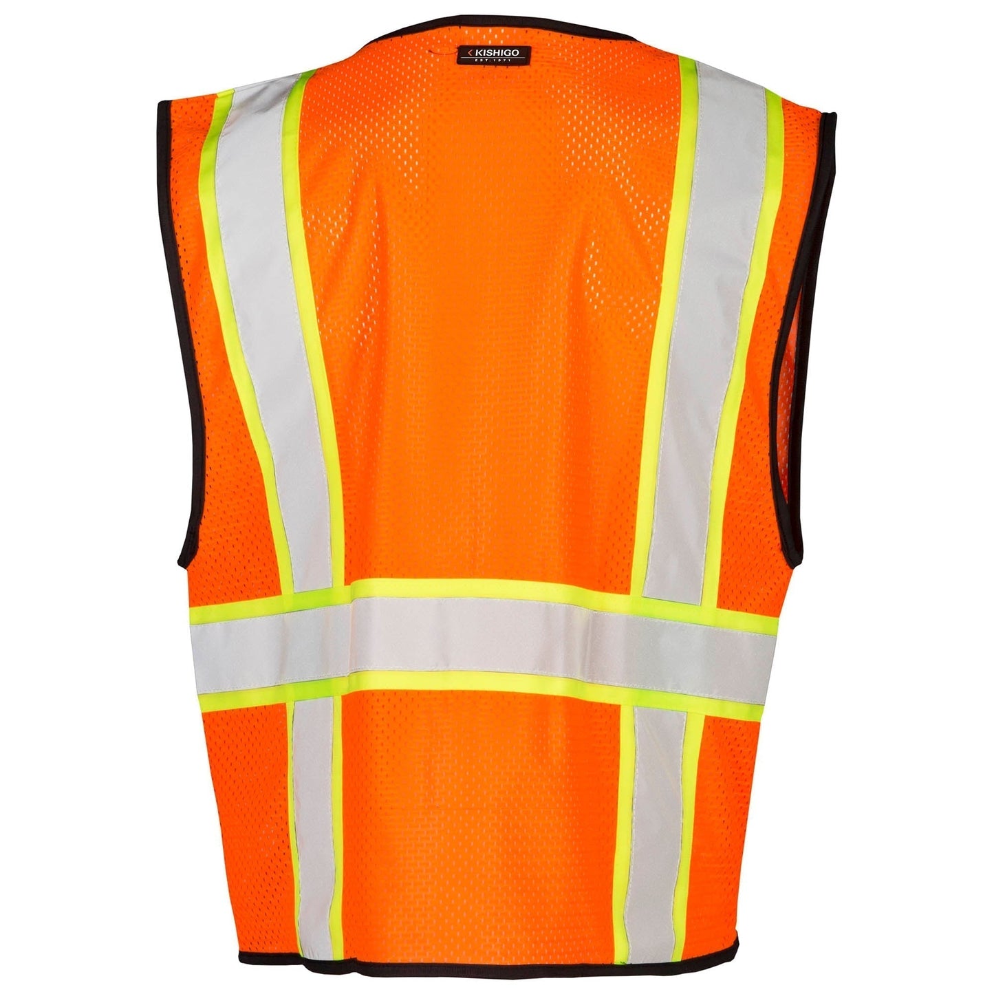 Yellow/Lime Safety Vests - Kishigo - Reflective Mesh