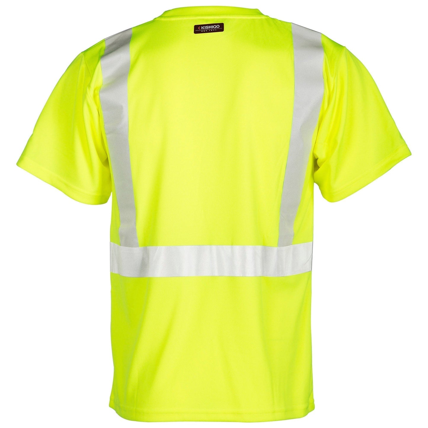 Yellow/Lime Safety Shirt - Kishigo - Reflective Material