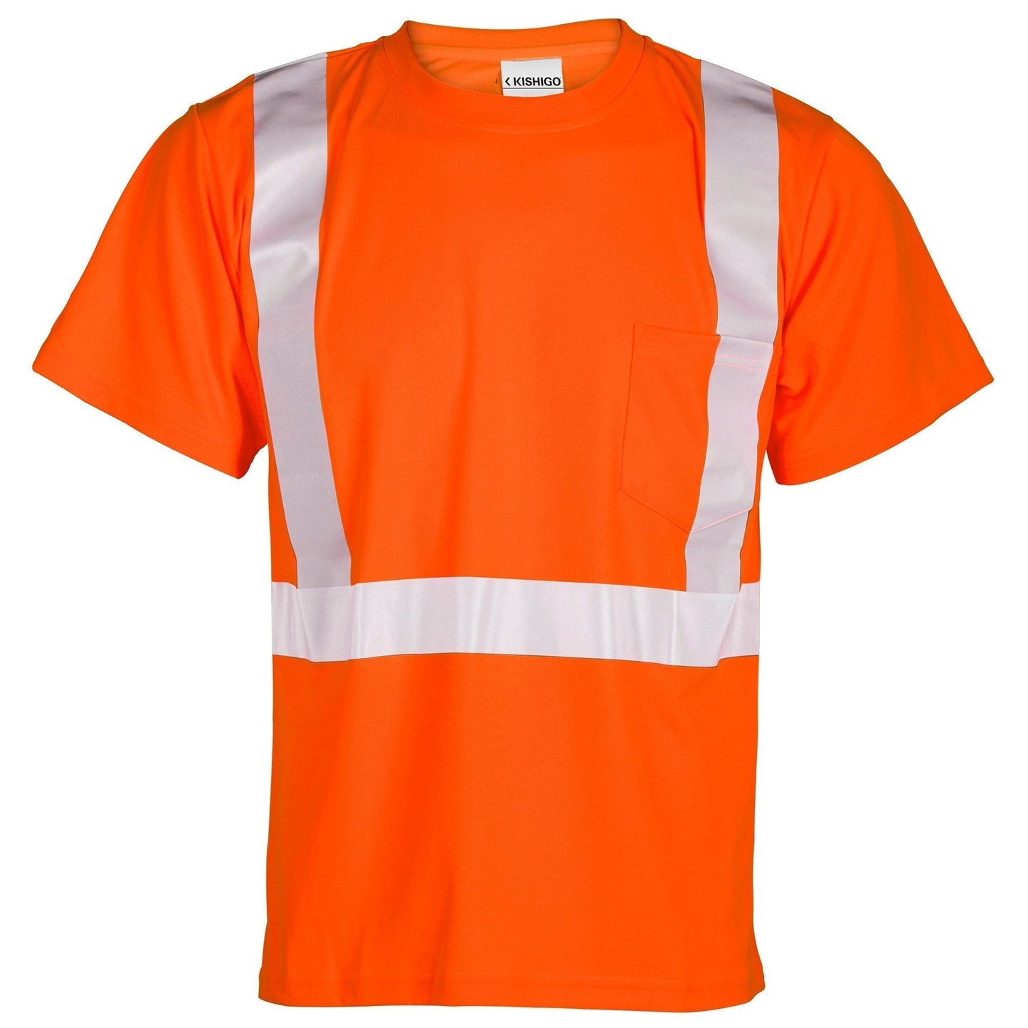 Yellow/Lime Safety Shirt - Kishigo - Reflective Material
