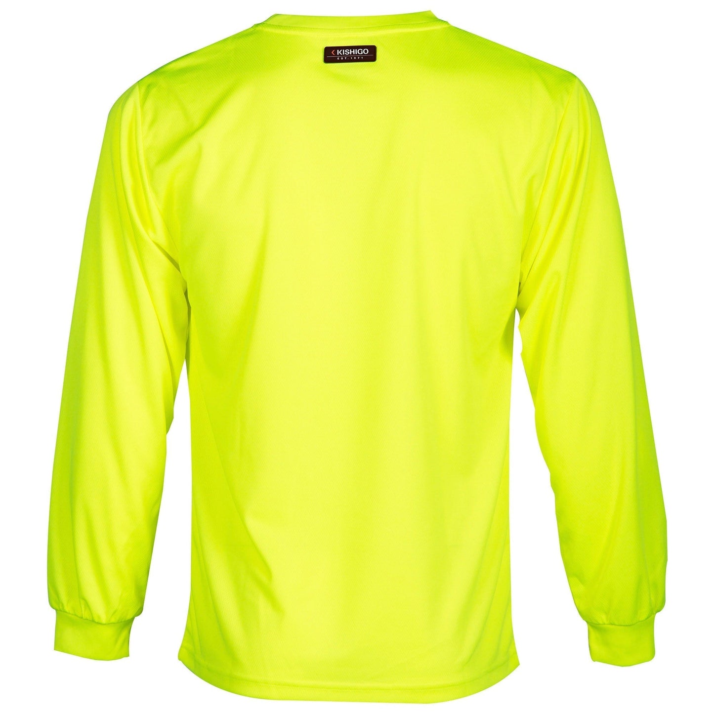 Yellow/Lime Safety Shirt - Kishigo - Microfiber Fabric