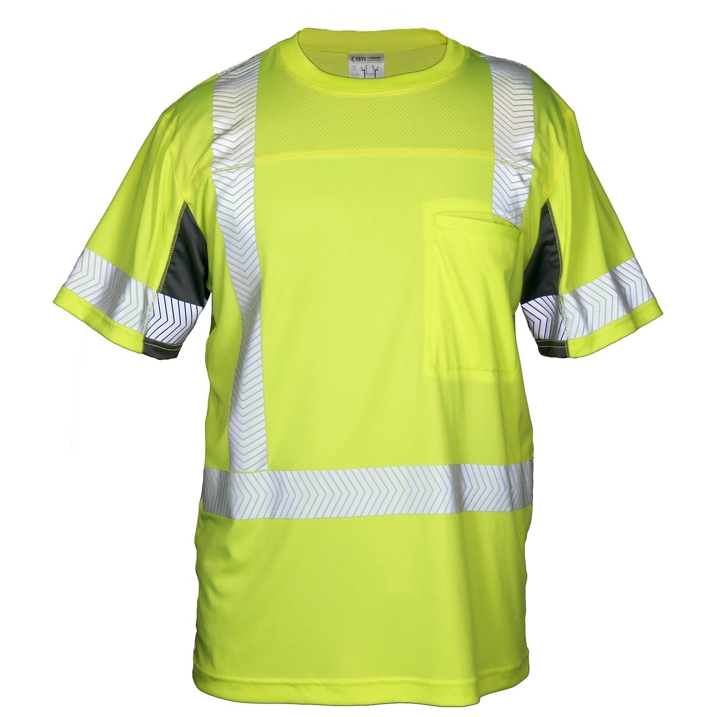 Yellow/Lime Safety Shirt - Kishigo - Breathable Fabric