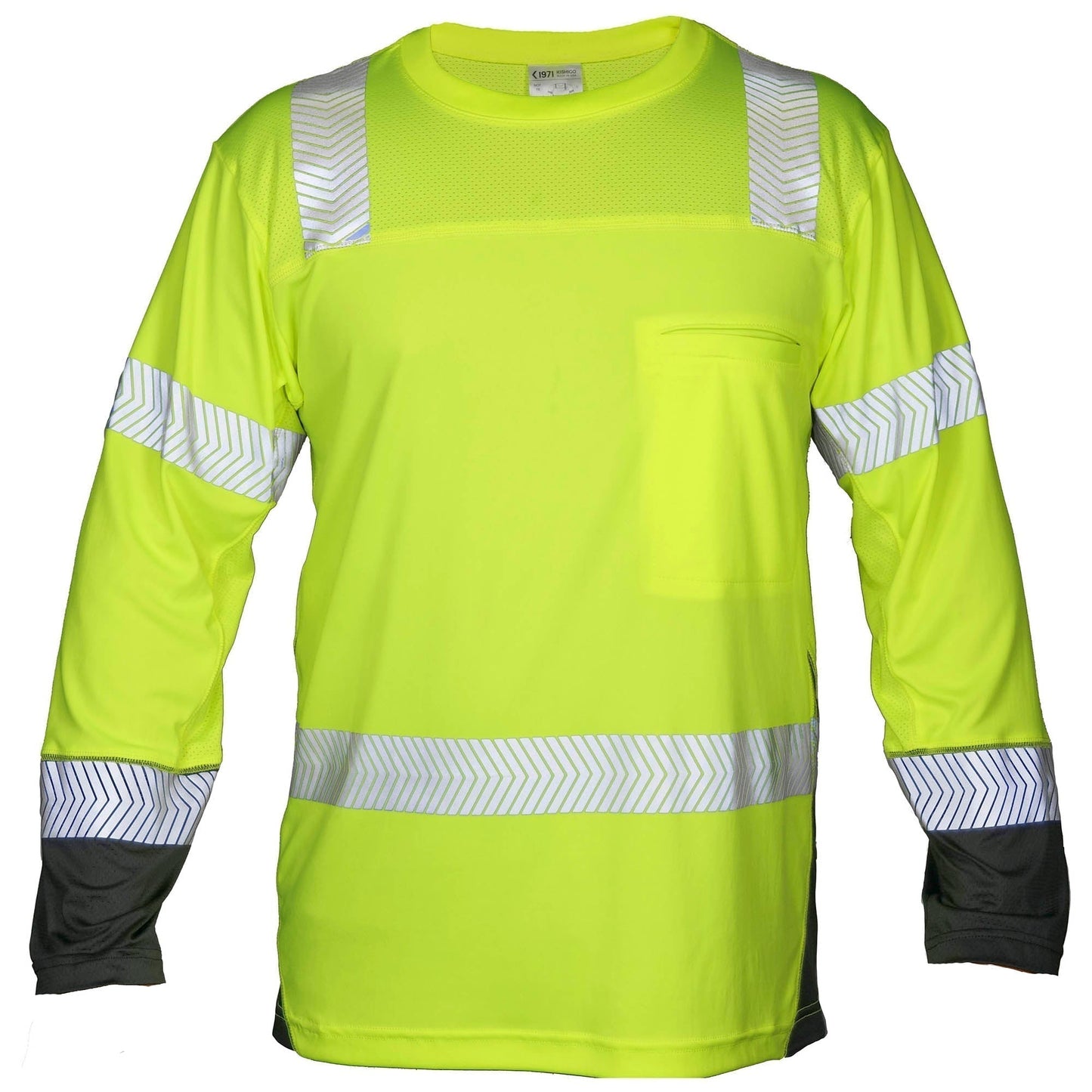 Yellow/Lime Safety Shirts - Kishigo - Cool Touch Fabric