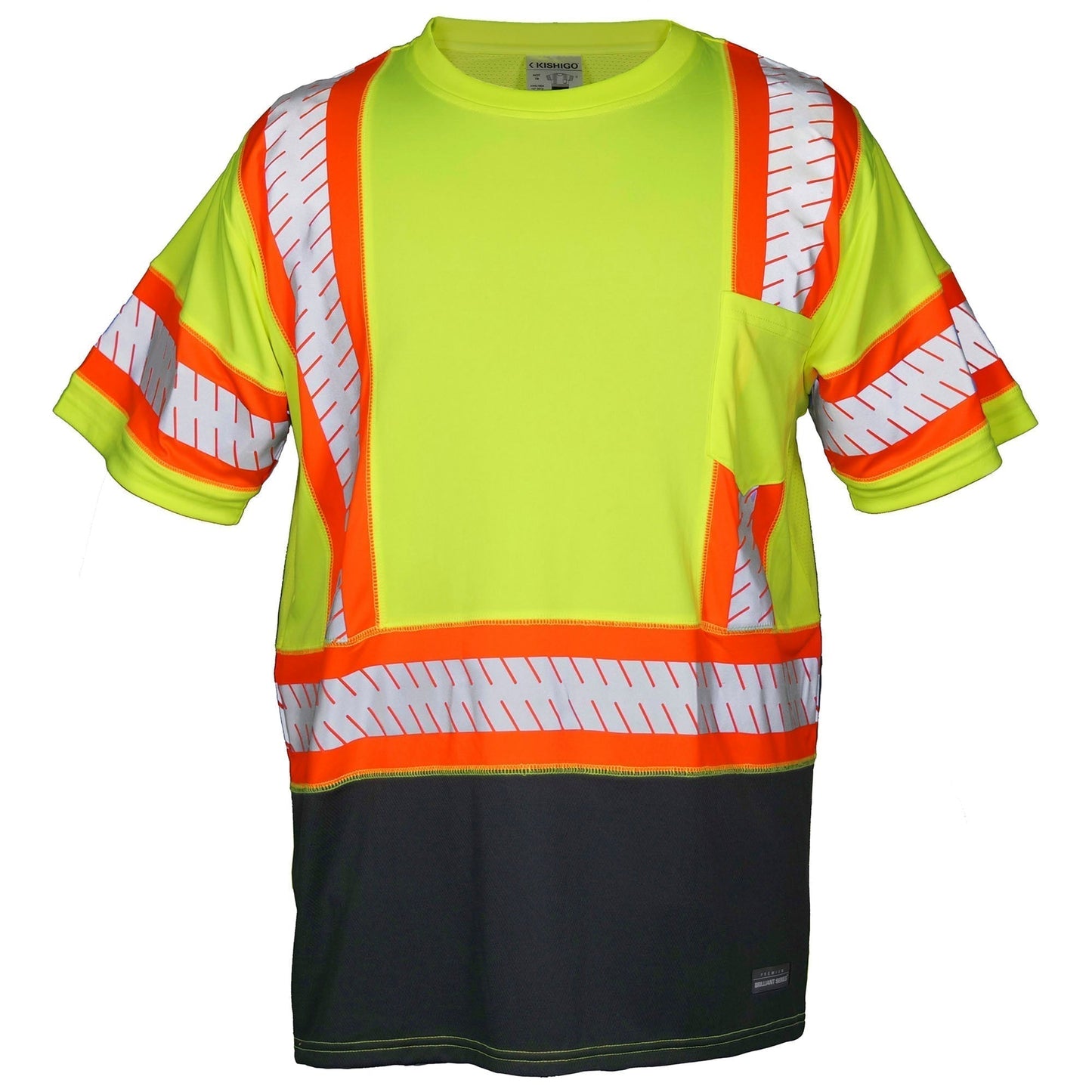 Yellow/Lime Safety Shirt - Kishigo - Breathable Design