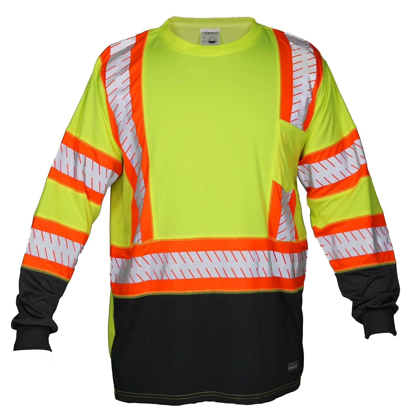 Yellow/Lime Safety Shirt - Kishigo - Breathable Fabric