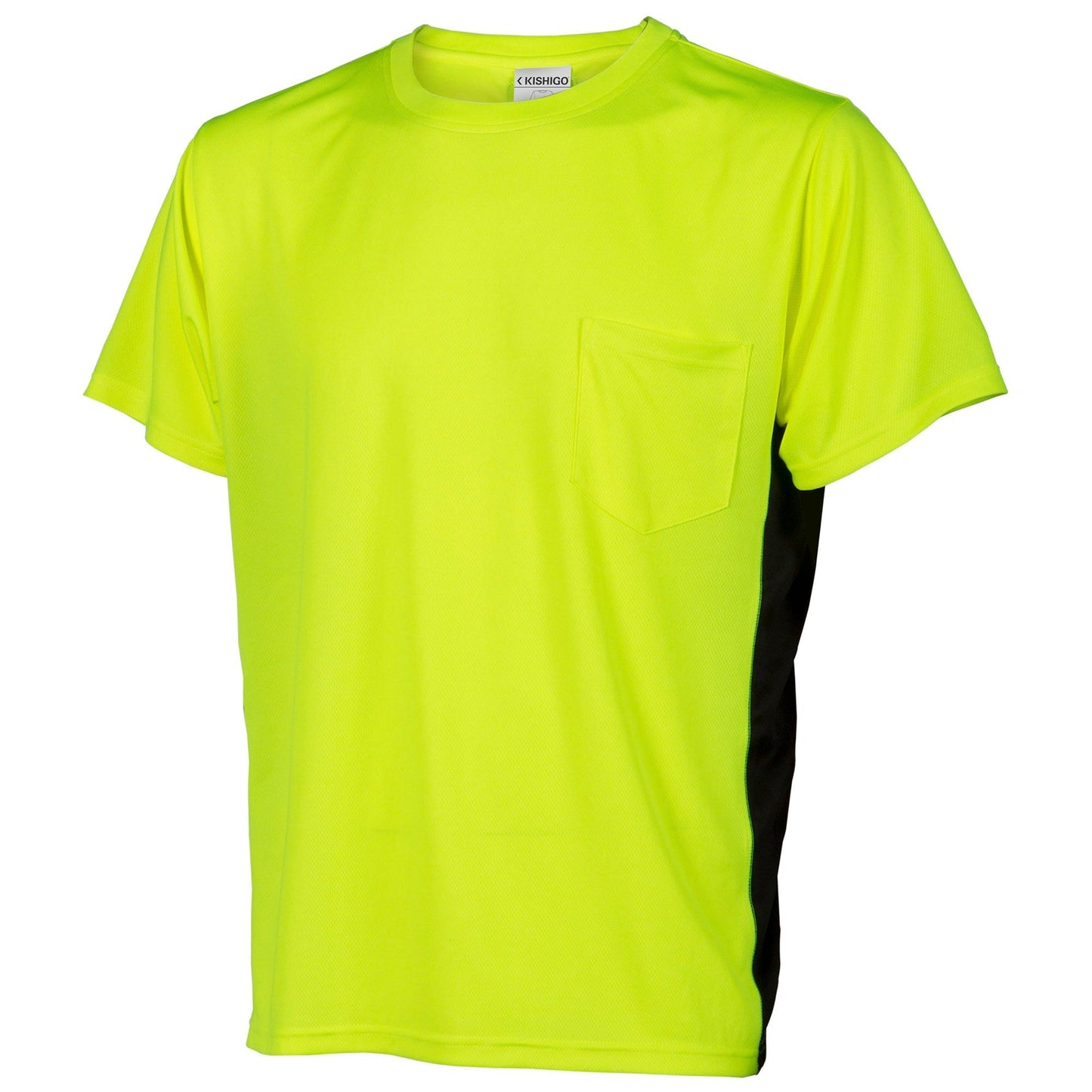 Yellow/Lime Safety Shirts - Kishigo - Moisture-Wicking