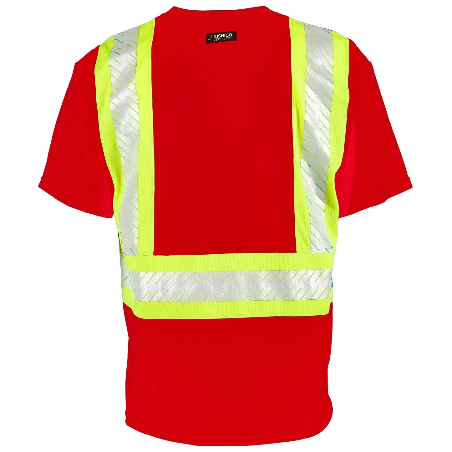Black Safety Shirts - Kishigo - Enhanced Visibility T - Quality Fabric