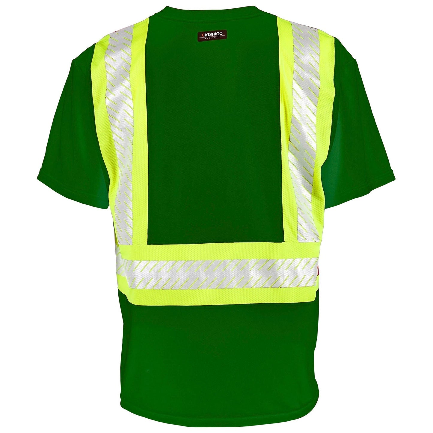 Black Safety Shirts - Kishigo - Enhanced Visibility T - Quality Fabric