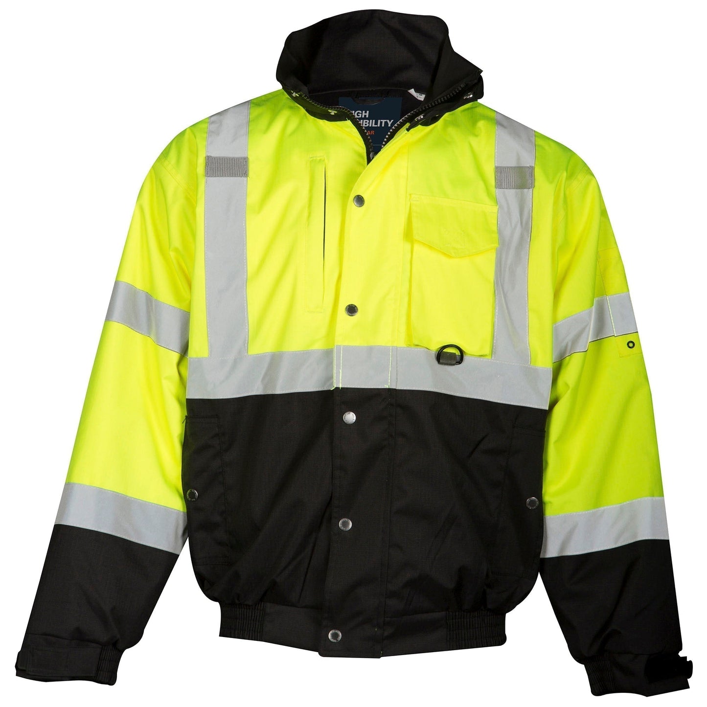 Yellow/Lime Safety Jacket - Kishigo - Ripstop Design