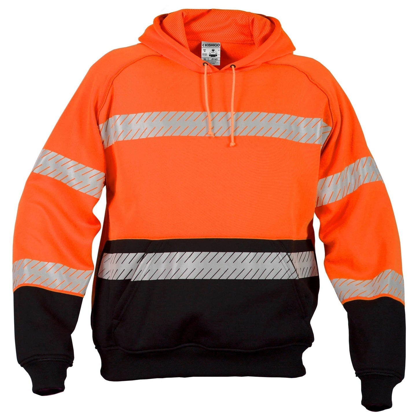 Yellow/Lime Safety Sweatshirt - Kishigo - Reflective Material