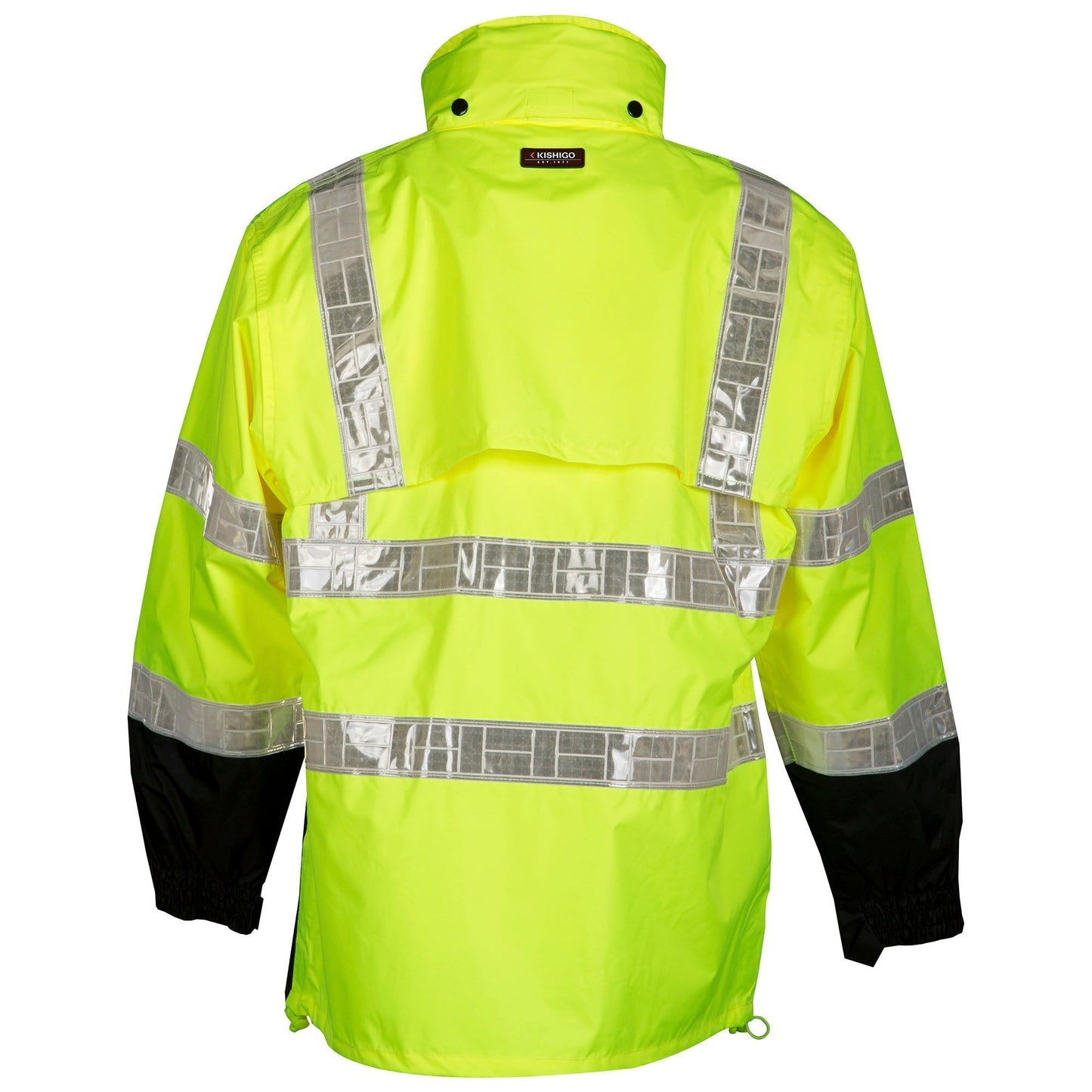 Yellow/Lime Rain Jacket - Kishigo - Waterproof Design