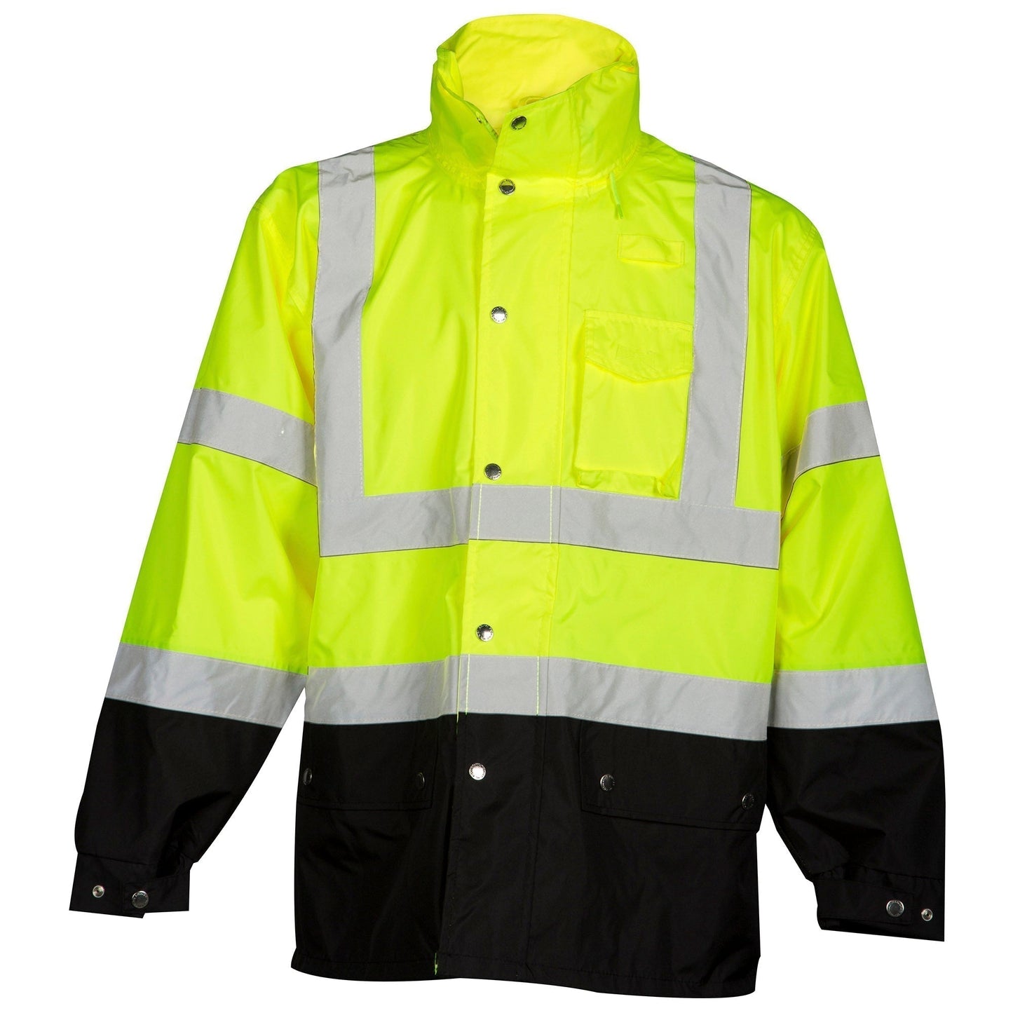 Yellow/Lime Rain Jacket - Kishigo - Waterproof Design