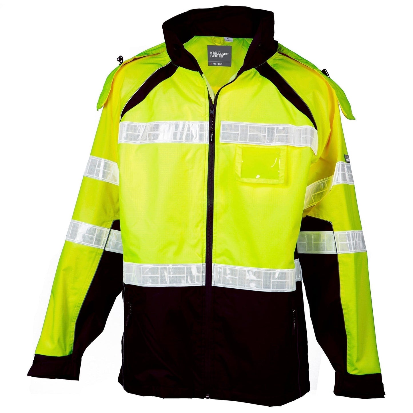 Yellow/Lime Rain Jacket - Kishigo - Waterproof Design