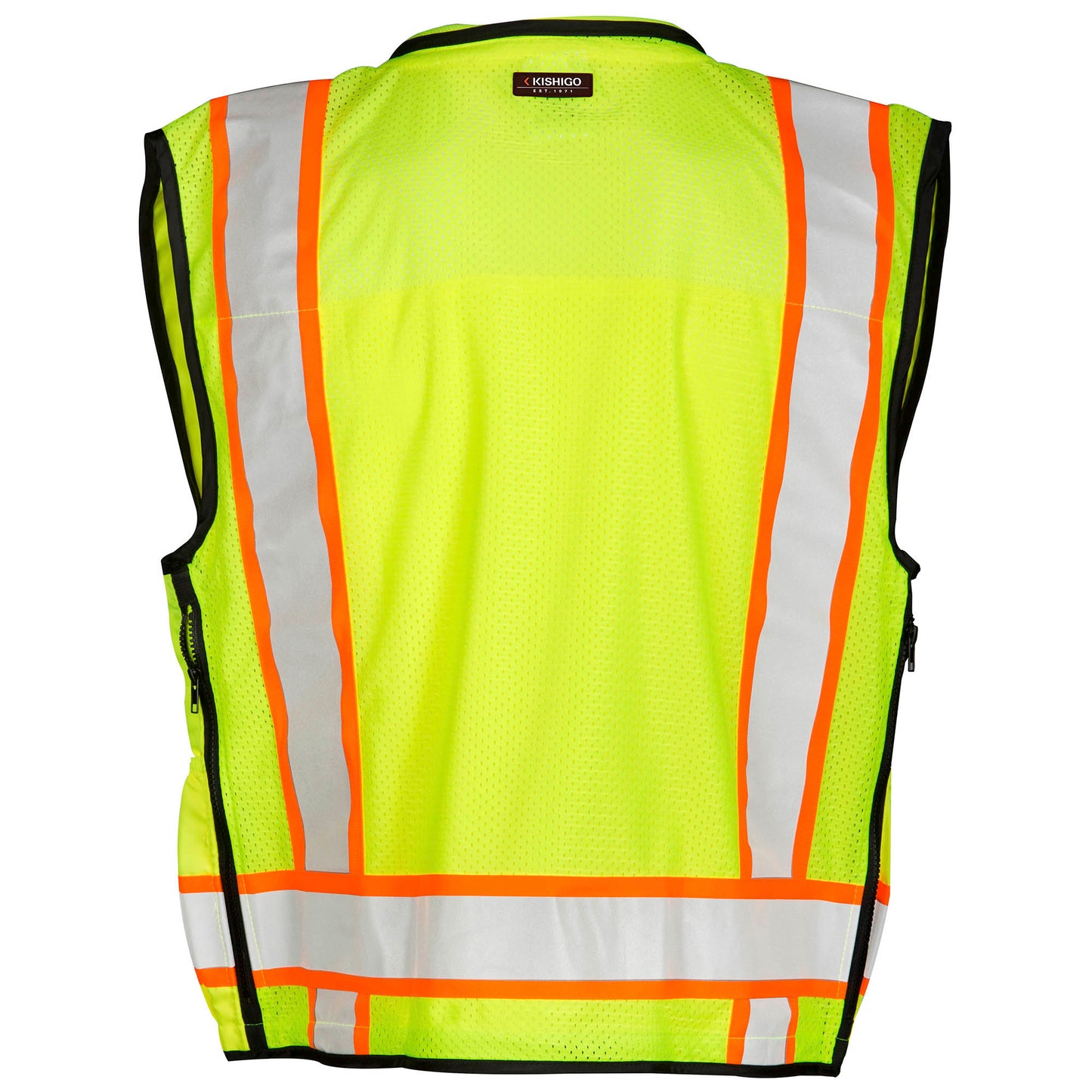 Yellow/Lime Safety Vests - Kishigo - Reflective Material