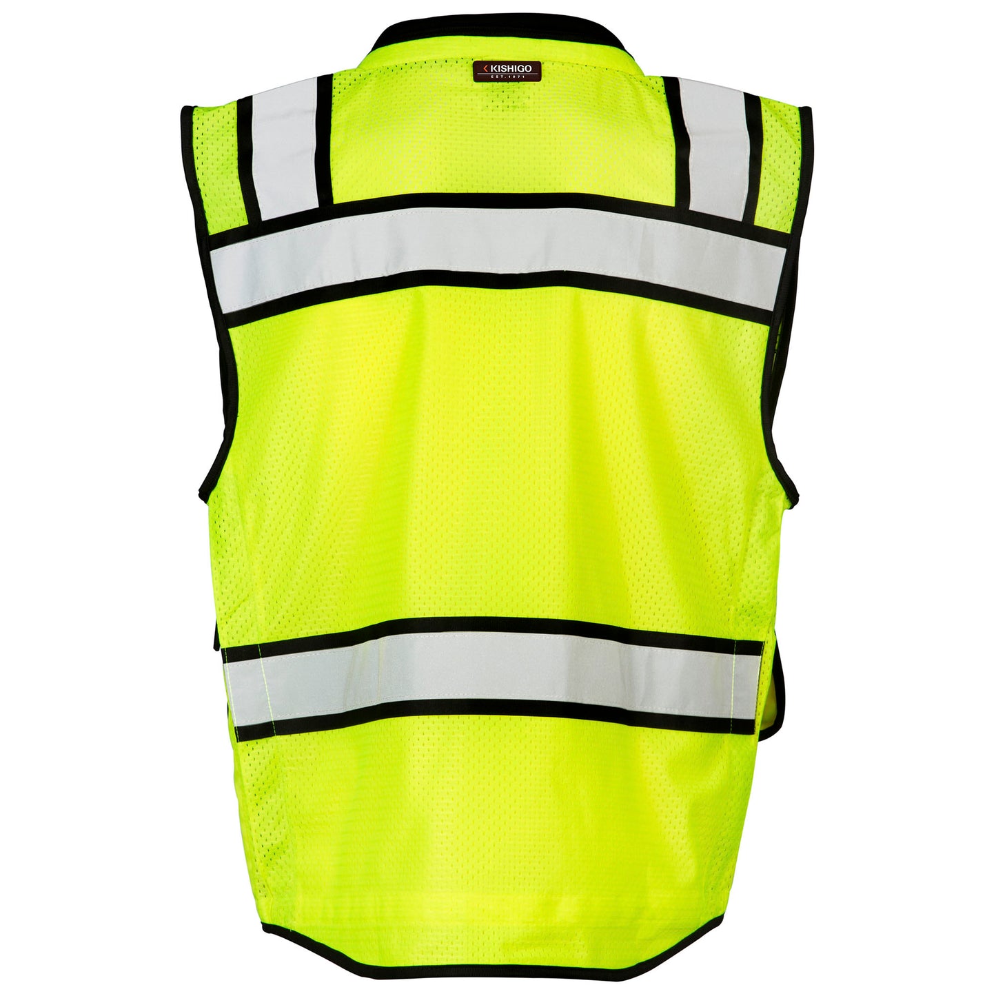 Yellow/Lime Safety Vests - Kishigo - Reflective Design