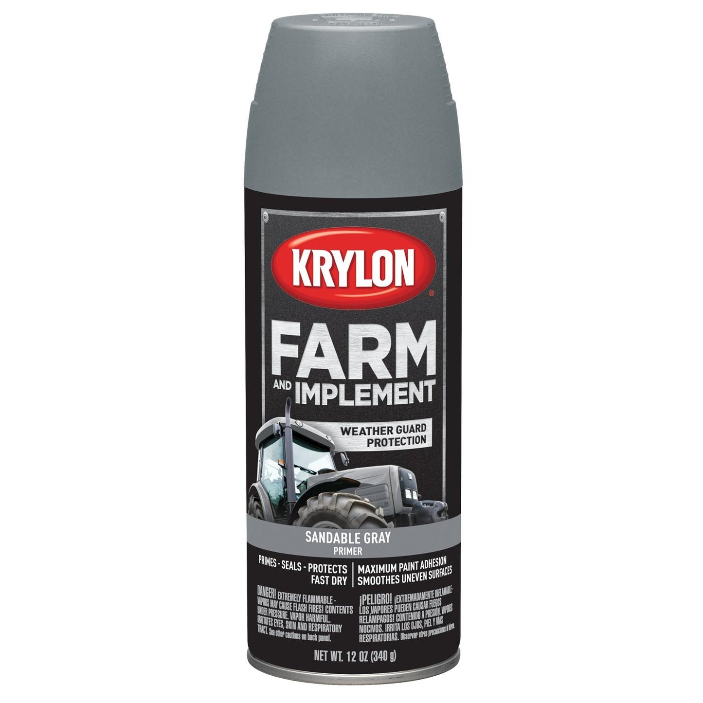 Sandable Gray Primer - Krylon - Fast-Drying Finish