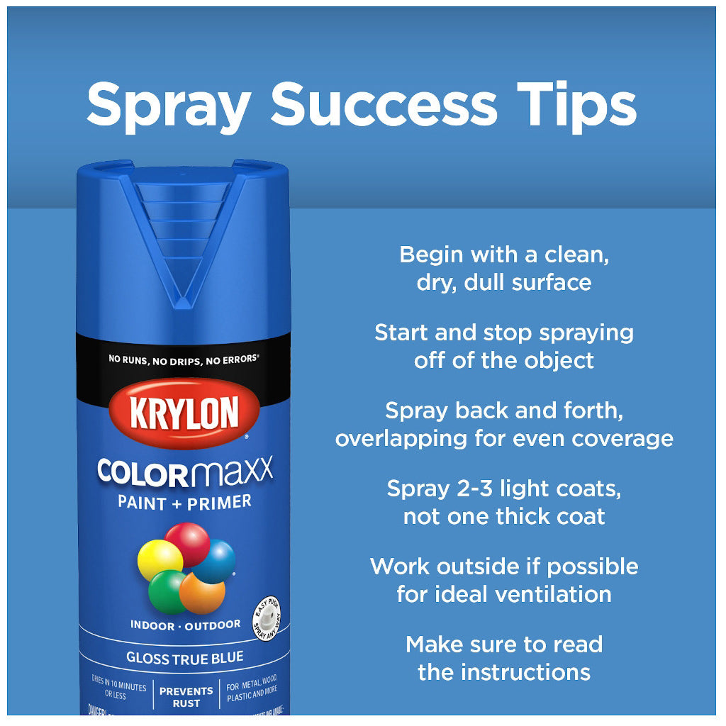 12 oz Can Industrial Aerosols - Krylon - Glossy Finish