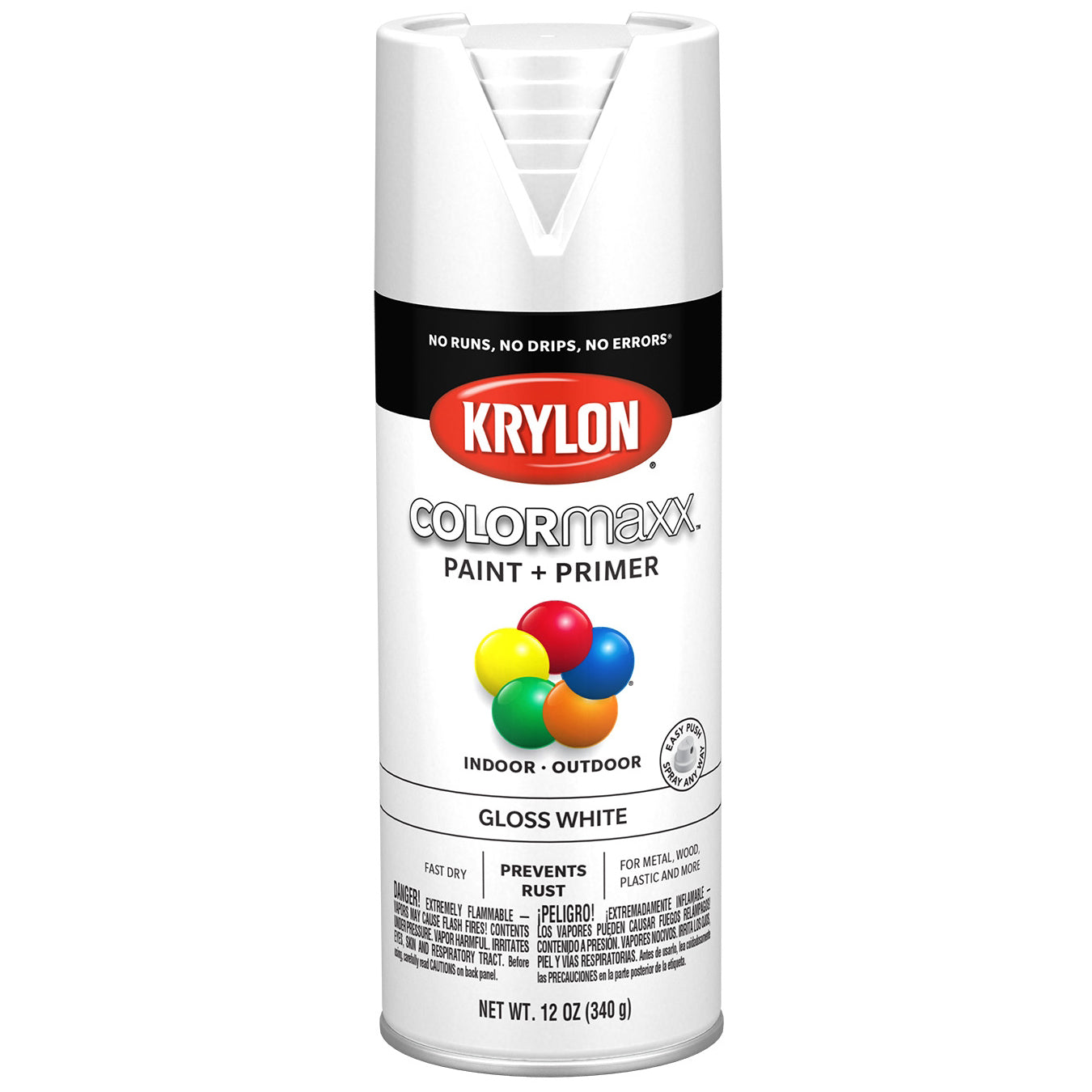 12 oz Can Industrial Aerosols - Krylon - Glossy Finish