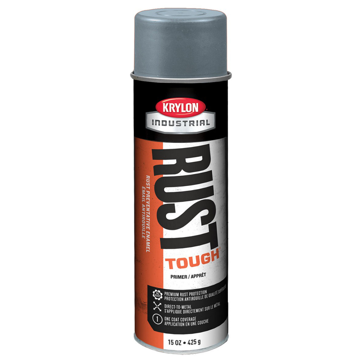 Meter Gray Industrial Aerosols - Krylon - Rust Preventative Enamel