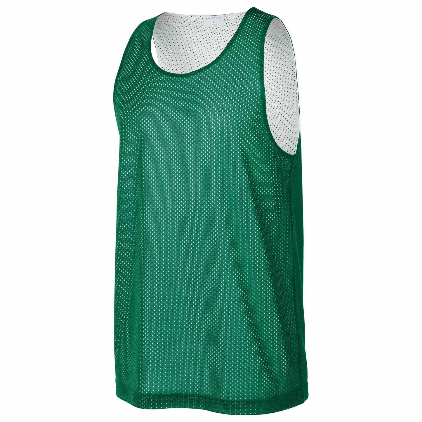 Black/Deep Red Tank Tops - Sport-Tek - Moisture-Wicking