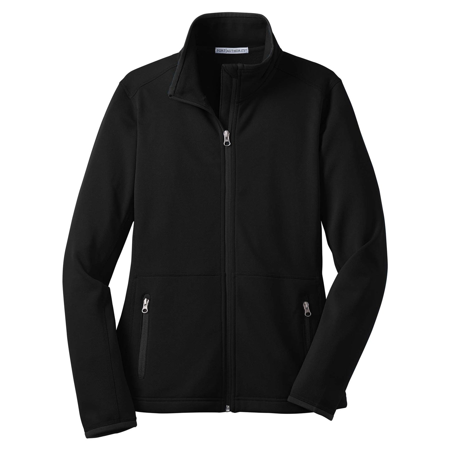 Black Jacket - Port Authority - Warm Fleece Interior - Cozy Fit