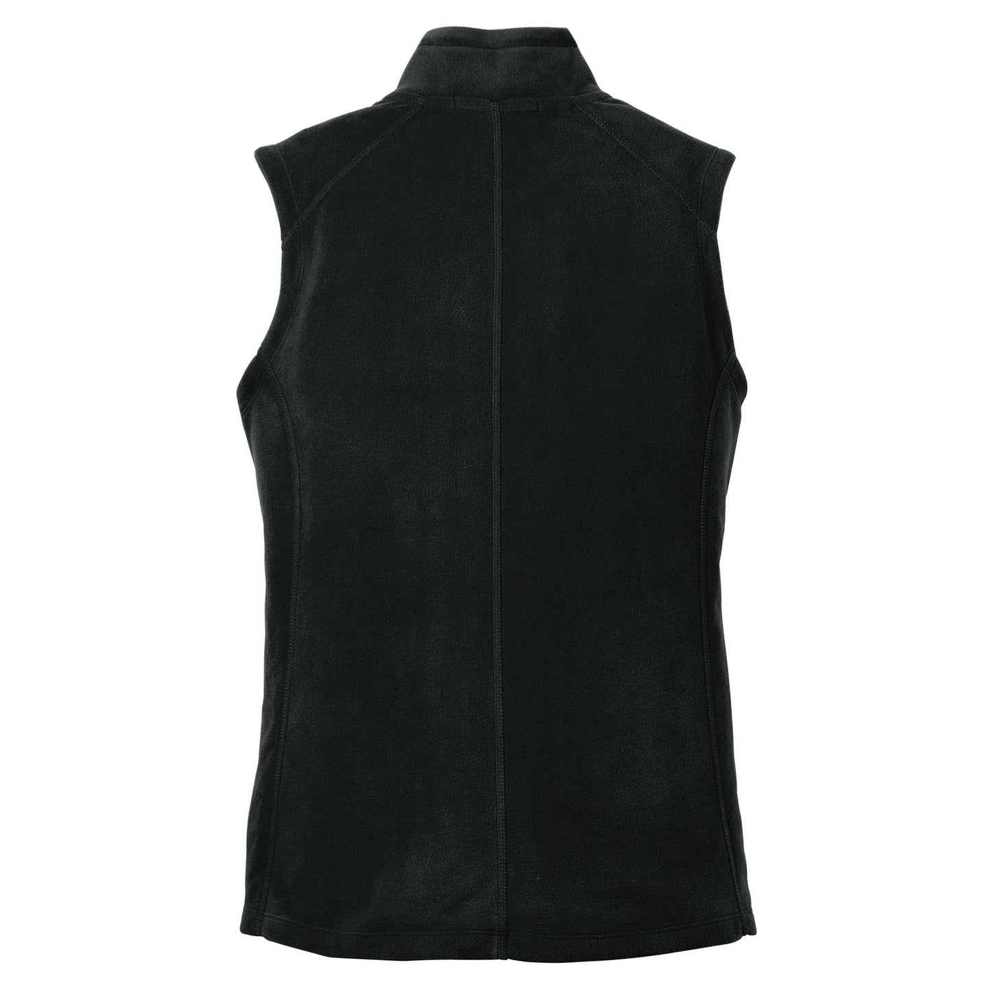 Black Microfleece Vest - Port Authority - Soft Flexibility