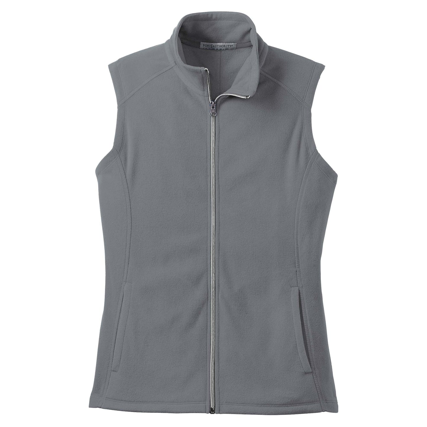 Black Microfleece Vest - Port Authority - Soft Flexibility