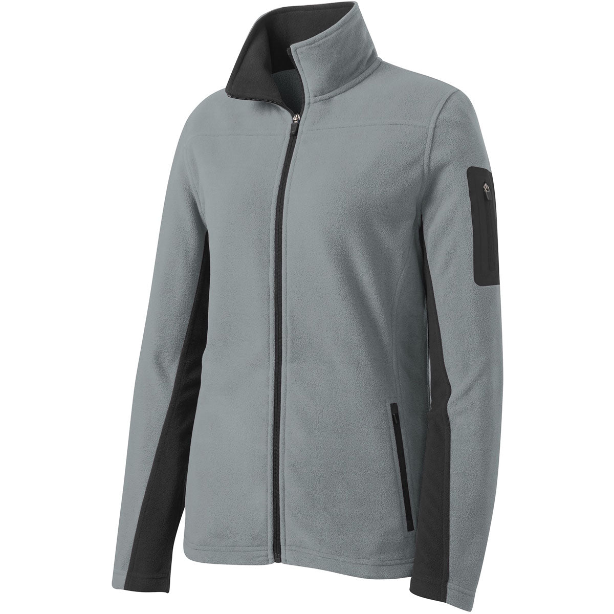 Black Summit Fleece Jacket - Port Authority - Comfortable Fit