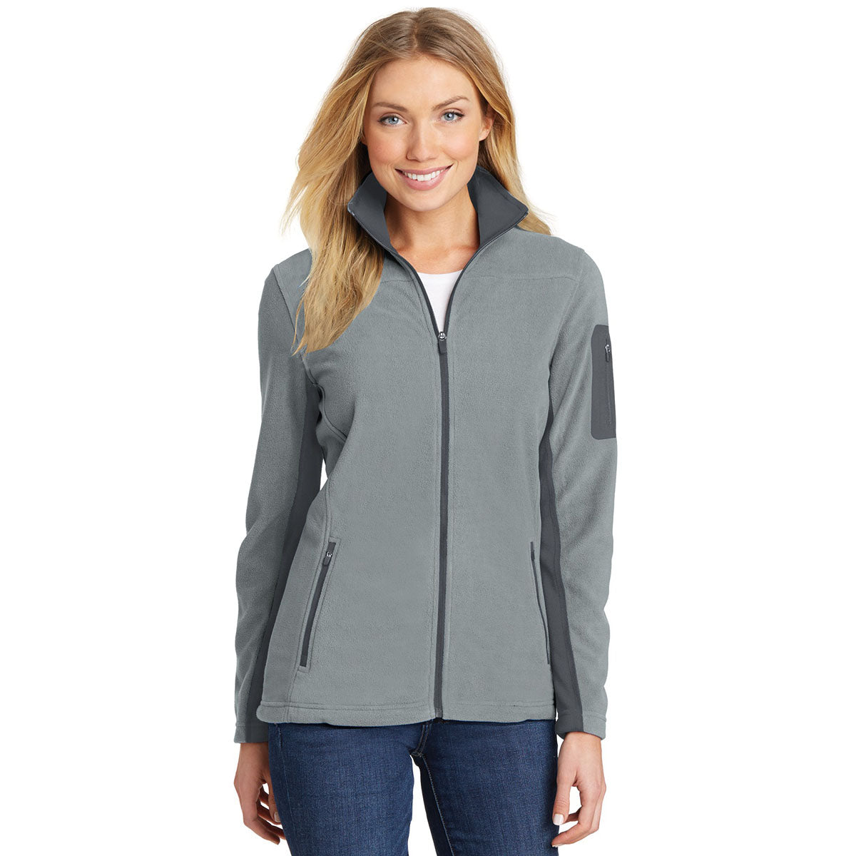 Black Summit Fleece Jacket - Port Authority - Comfortable Fit