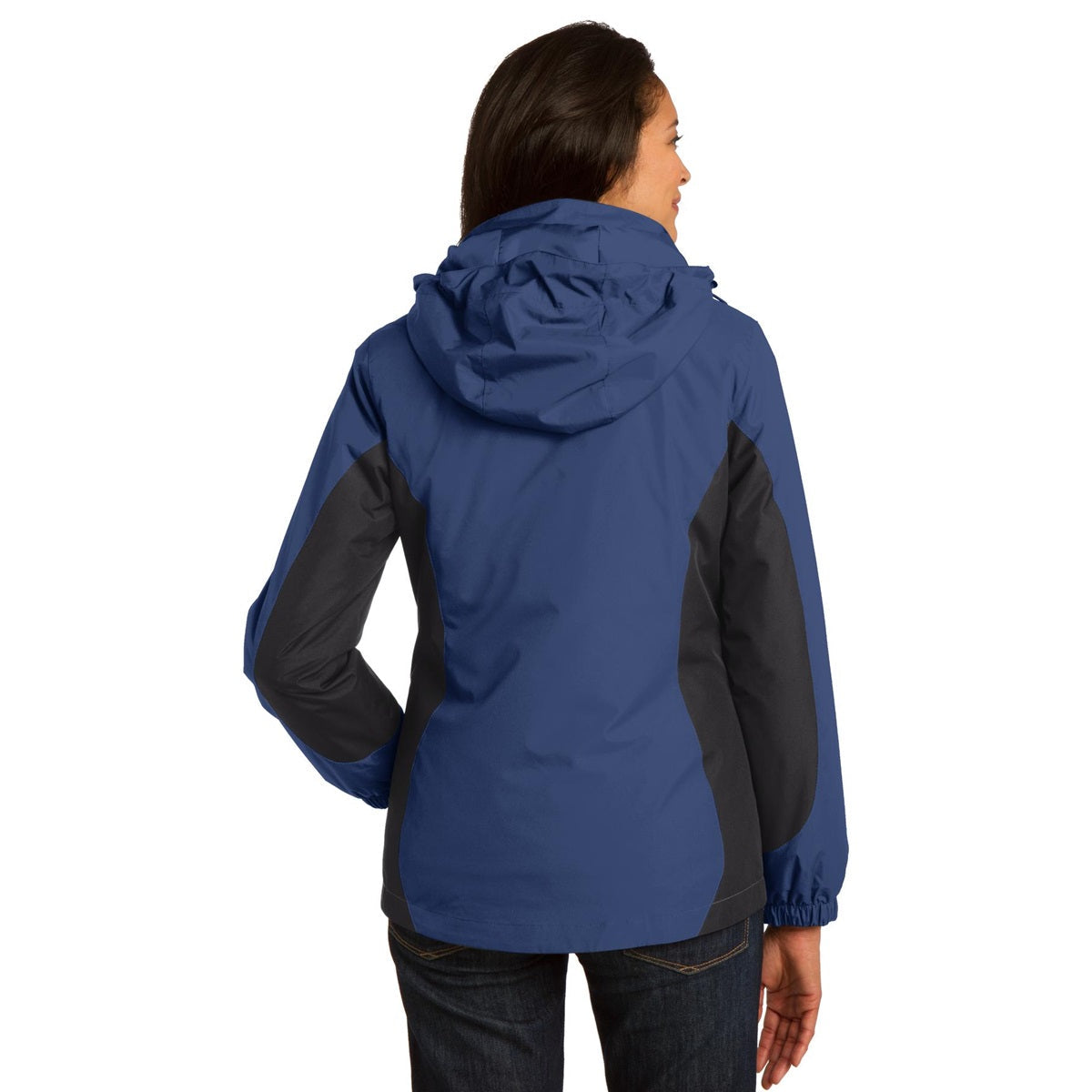 Admiral Blue Colorblock Jacket - Port Authority - Stylish Design