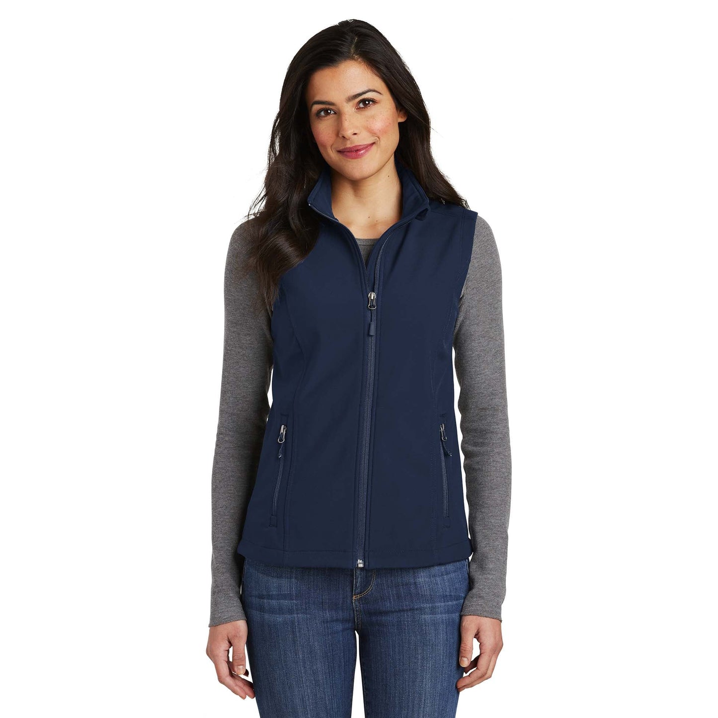 Battleship Grey Vest - Port Authority - Soft Shell