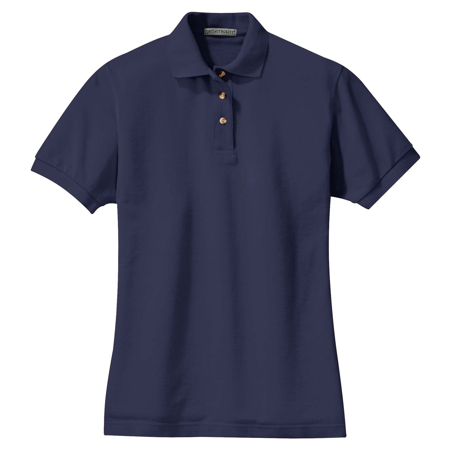 Navy Polo Shirts - Port Authority - Heavyweight Cotton