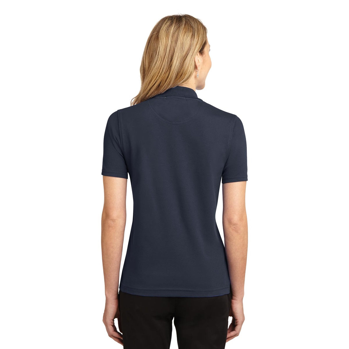 White Polo Shirt - Port Authority - Comfortable Fabric