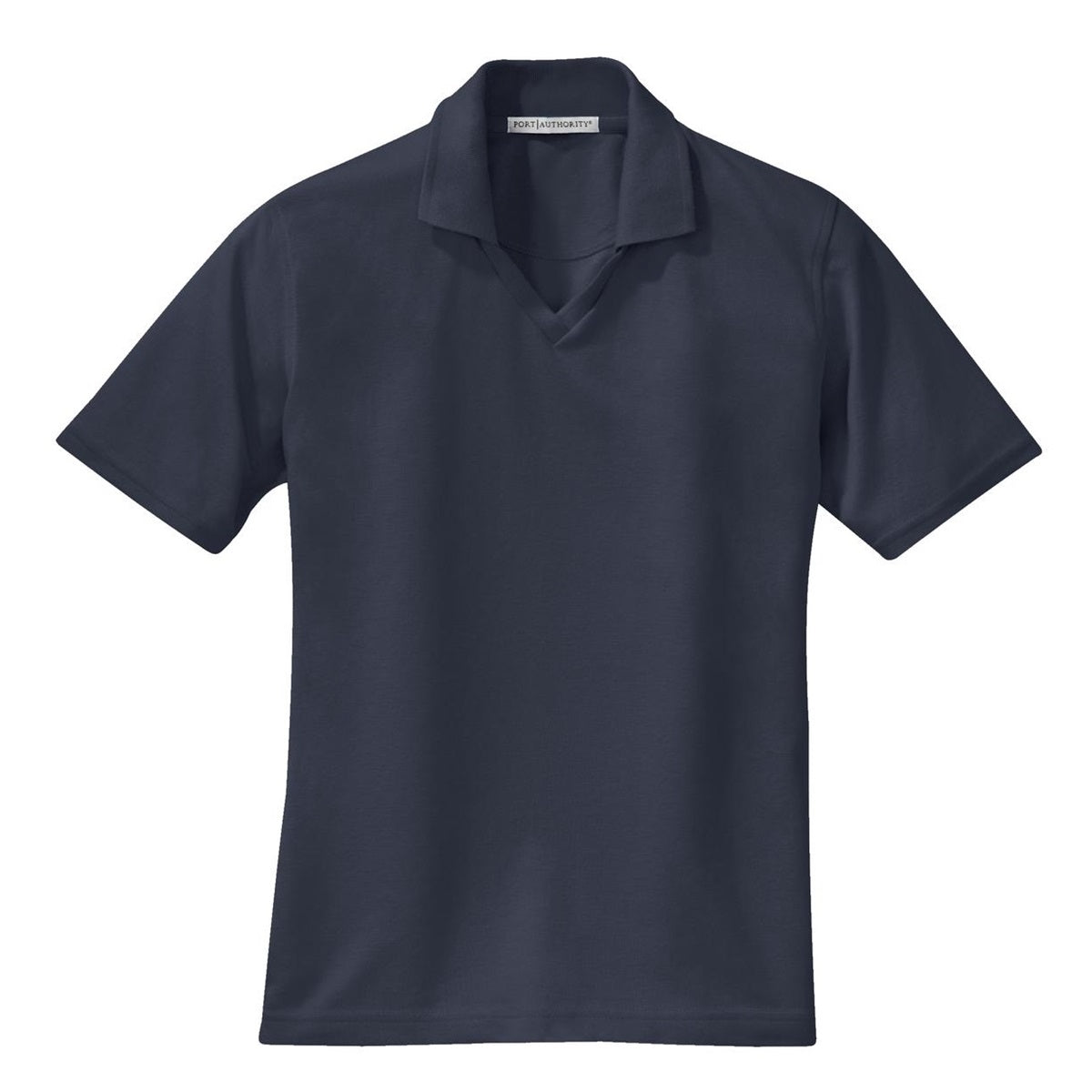 White Polo Shirt - Port Authority - Comfortable Fabric