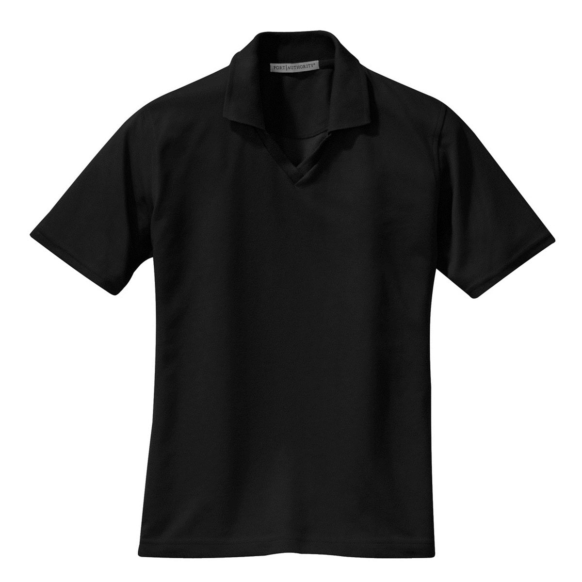 White Polo Shirt - Port Authority - Comfortable Fabric