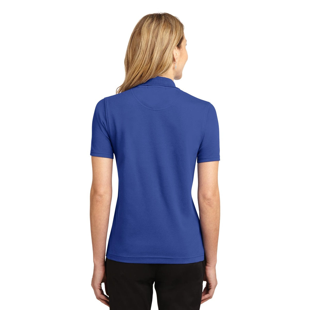 White Polo Shirt - Port Authority - Comfortable Fabric