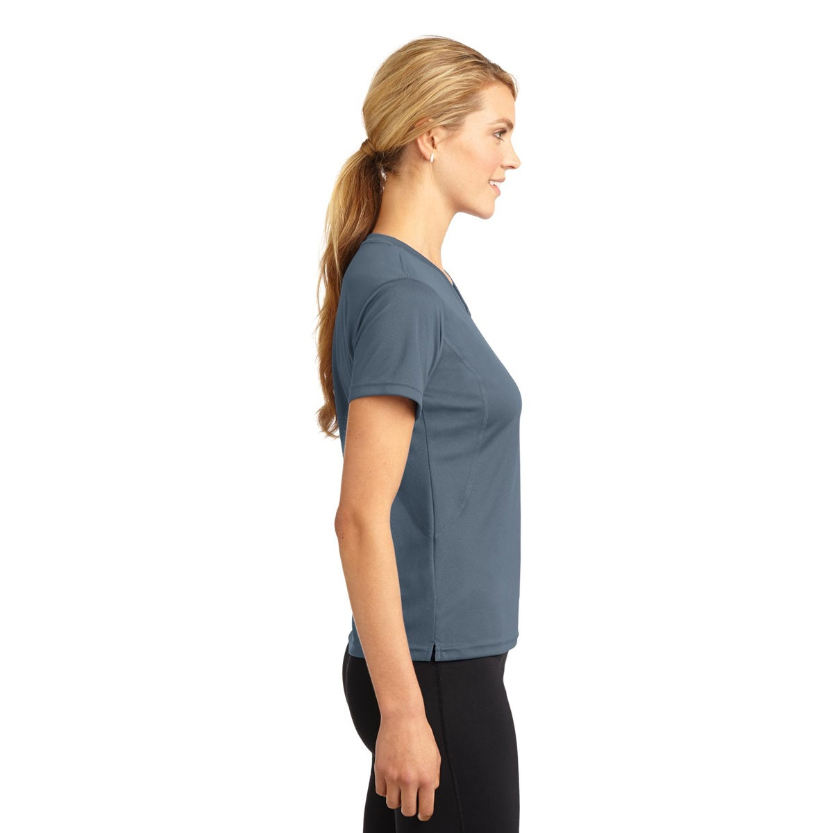 Steel T-Shirts - Sport-Tek - Stylish V-Neck Design - Cool Fit