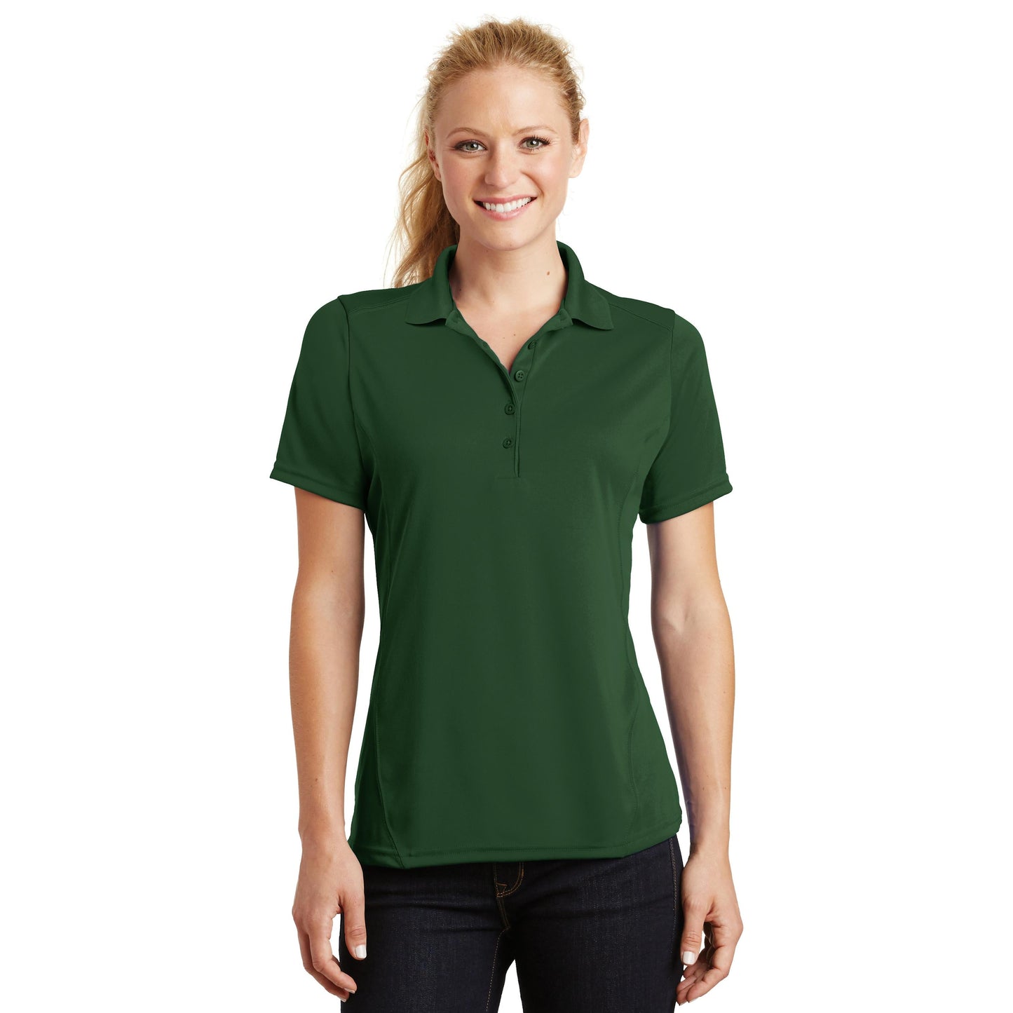 Black Polo Shirt - Sport-Tek - Moisture-Wicking