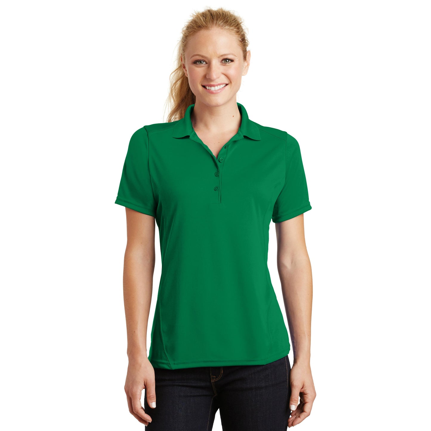 Black Polo Shirt - Sport-Tek - Moisture-Wicking