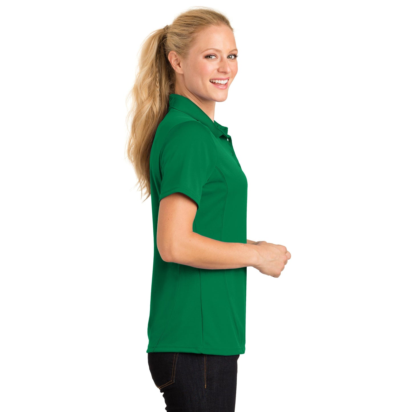Black Polo Shirt - Sport-Tek - Moisture-Wicking