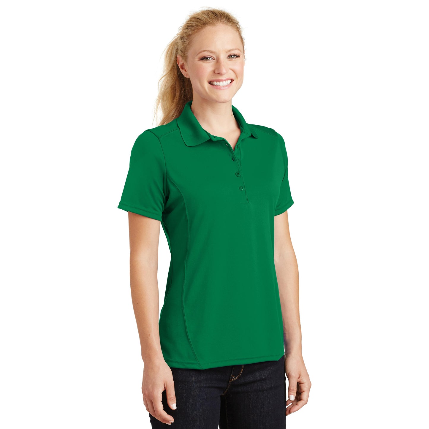 Black Polo Shirt - Sport-Tek - Moisture-Wicking