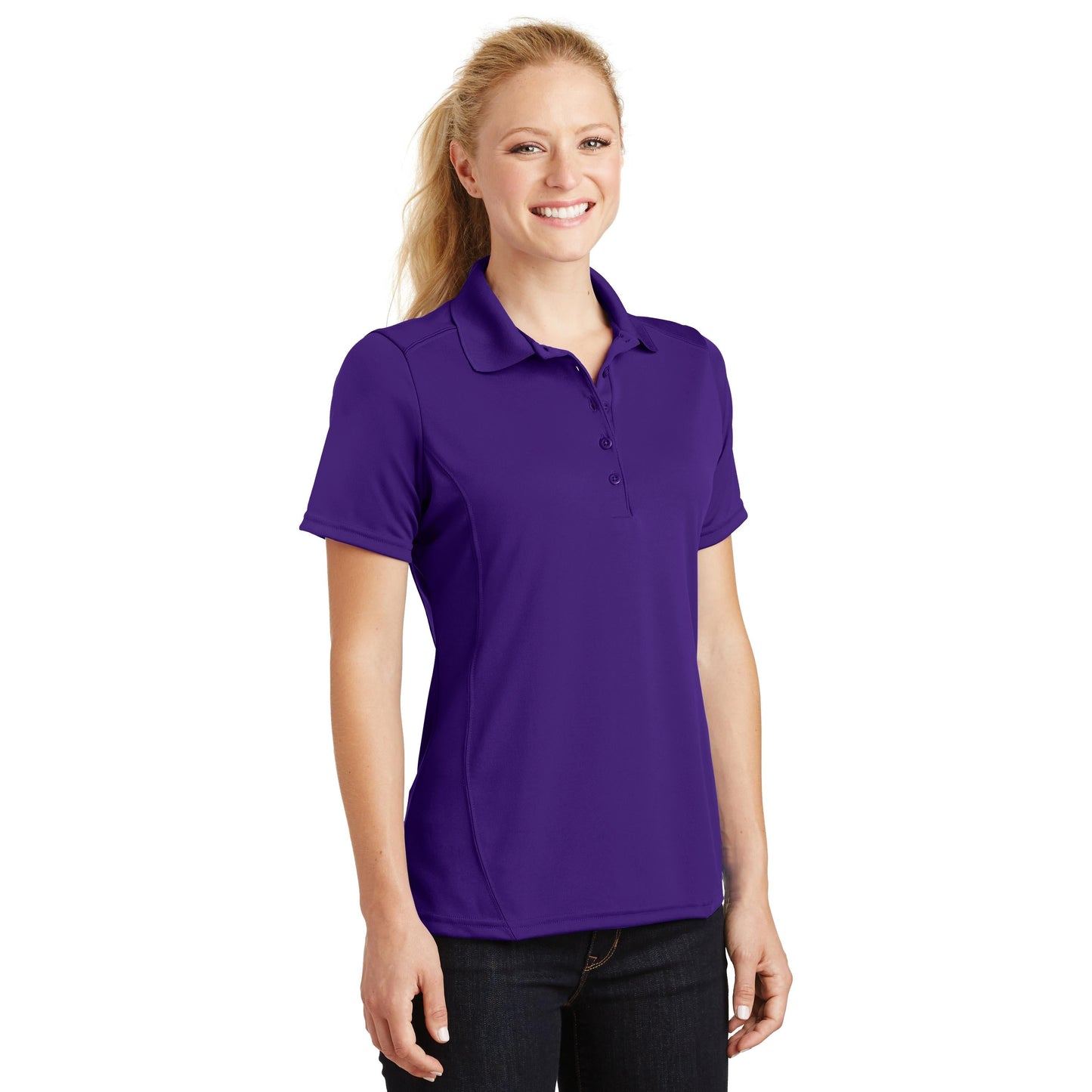 Black Polo Shirt - Sport-Tek - Moisture-Wicking