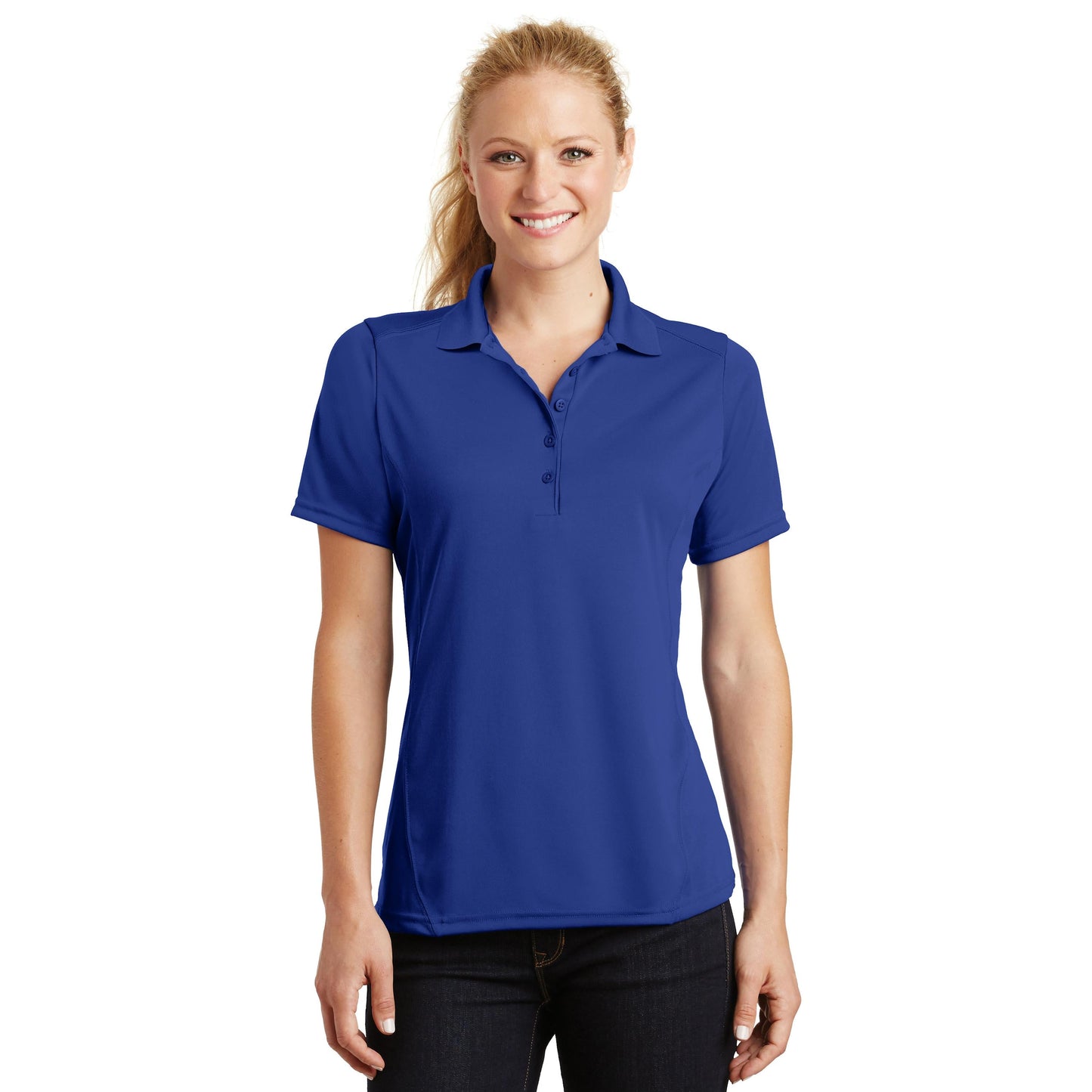Black Polo Shirt - Sport-Tek - Moisture-Wicking