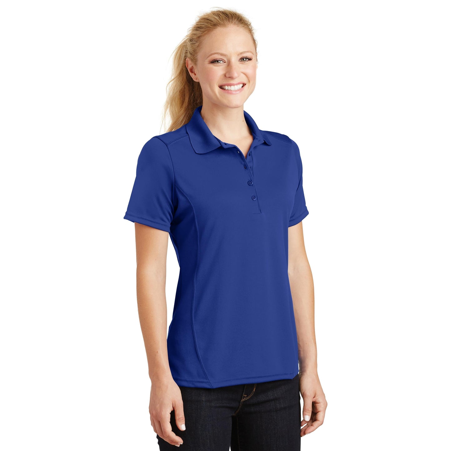 Black Polo Shirt - Sport-Tek - Moisture-Wicking